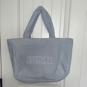 PINK Victoria's Secret baby blue Tote Bag